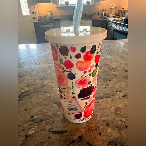 kate spade Other - NWT Kate Spade New York Insulated Tumbler with Reusable Straw